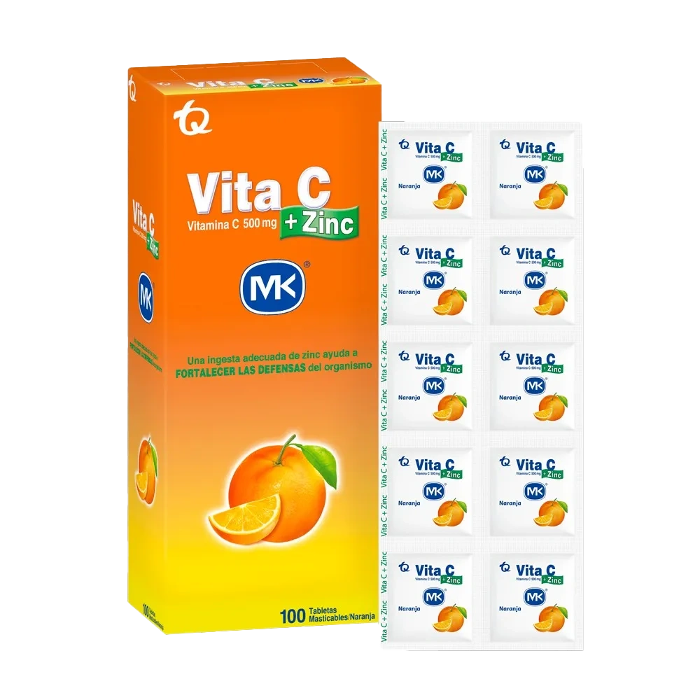 13756_VITA_CZIN_MASTICAB_100_TABLETAS_.webp vita c+zin masticab 100 tabletas - Imagen 1