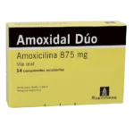 amoxidal duo 875 mg 14 comprimidos