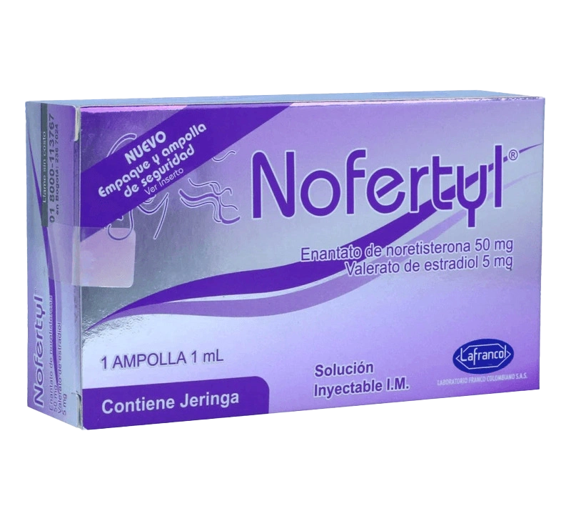nofertyl ampolla 1 ml+jeringa (p)