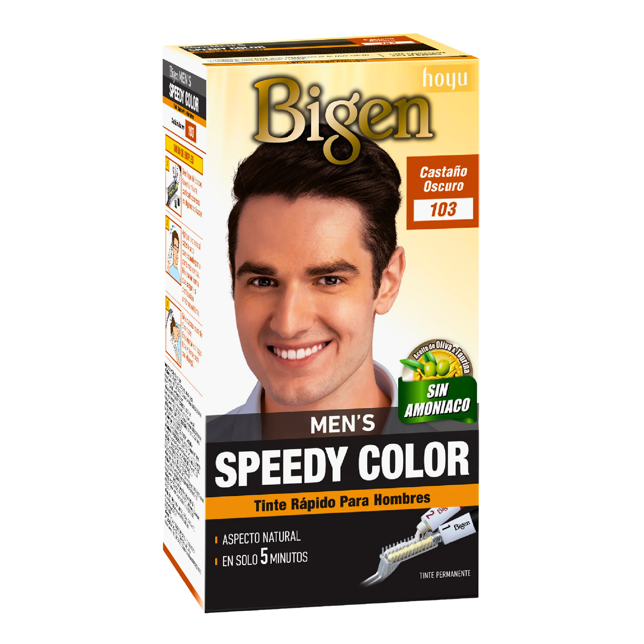 25858_TINTE_BIGEN_MENS_SPEED_1.png tinte bigen mens speed 103 caf/osc - Imagen 1
