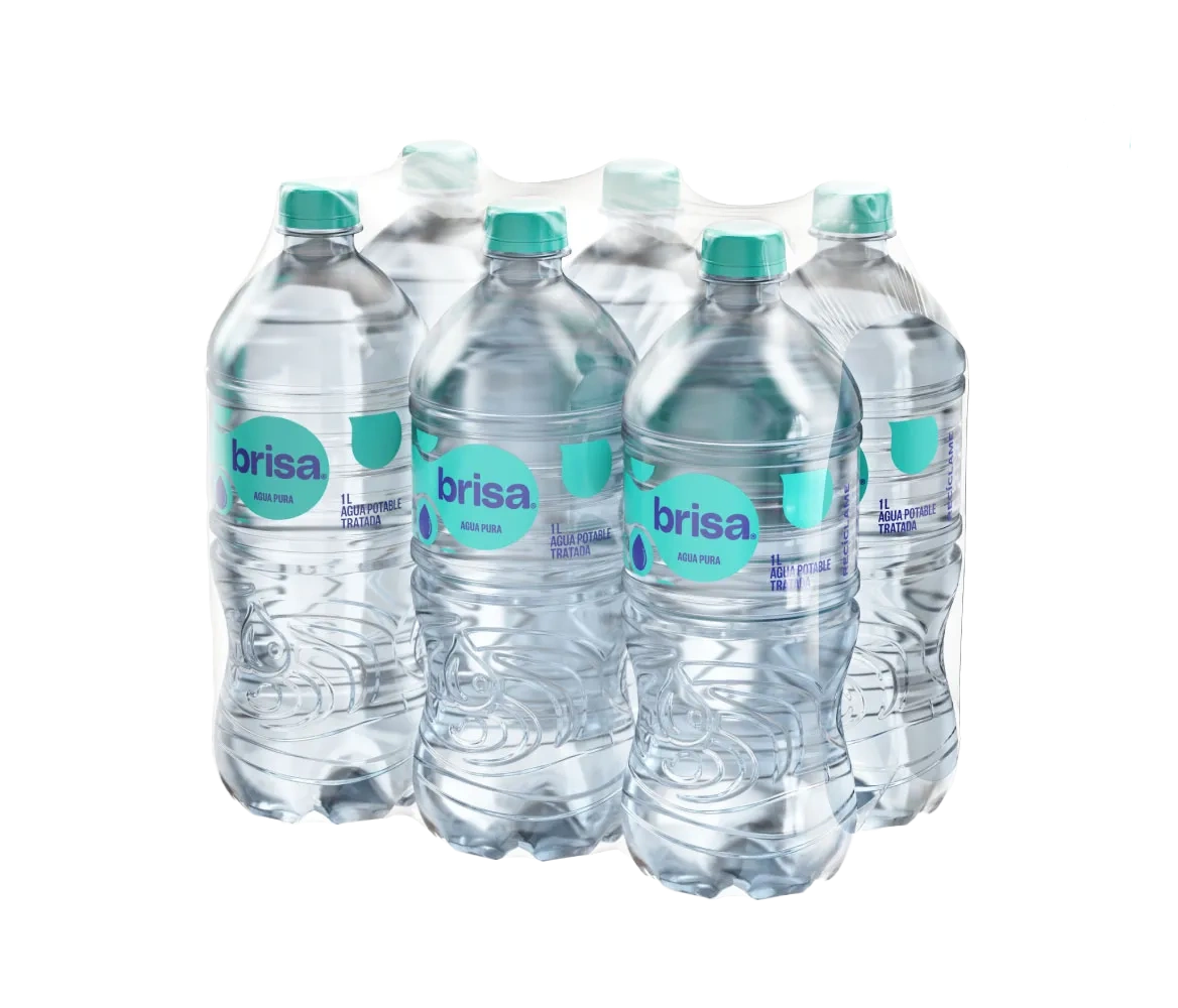 agua brisa sin gas 1000 ml 6 und icom - Imagen 1
