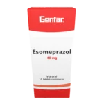 esomeprazol 40 mg 10 tabletas gf