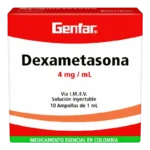 dexametasona 4mg/ml 10 ampollas gf