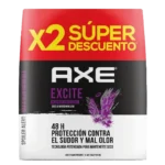 desodorante axe excite aer 152 ml 2 und