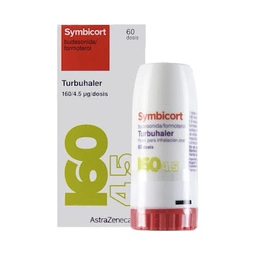 symbicort turbuh 160/4.5 mcg inh 60 dosis (p) - Imagen 1