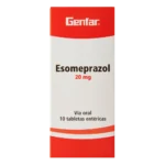 esomeprazol 20 mg 10 tabletas gf