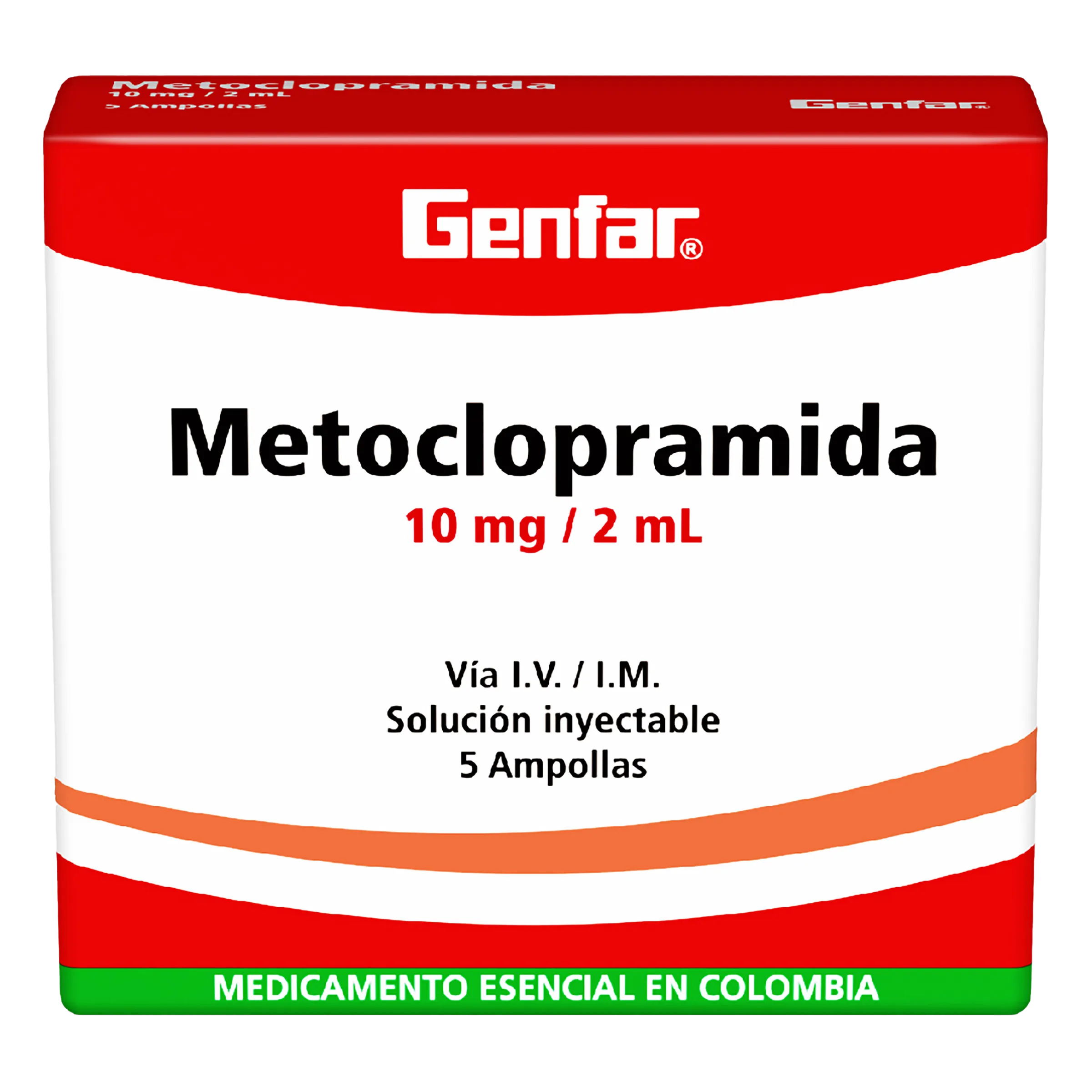 32261_METOCLOPRAMIDA_10MG_2ML_5_AMPOLLAS_GF_.png metoclopramida 10mg/2ml 5 ampollas gf - Imagen 1