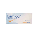 lamicol 250 mg 14 tabletas
