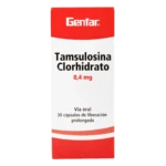 tamsulosina 0.4 mg 30 capsulas gf (r)