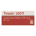 tiroxin 100 mcg 50 tabletas