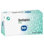quetiapina 25 mg 30 tabletas mk (p)