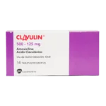 clavulin 500 mg 14 tabletas