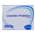 losartan 50 mg 30 tabletas coa