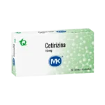 cetirizina 10 mg 10 tabletas mk