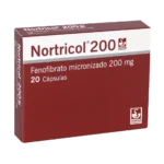 nortricol 200 mg 20 capsulas