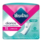 protector nosotras diarios largos 15 und