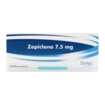 zopiclona 7.5 mg 20 tabletas hp
