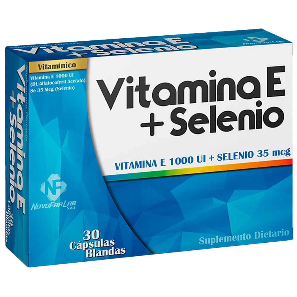 48135_VITAMINA_E_1000_UISELENIO_FCO_30_CAPS_.webp vitamina e 1000 ui+selenio fco 30 caps - Imagen 1