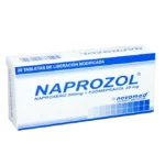 naprozol 500 mg 20 tabletas