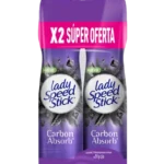 desodorante lady s.s. carbon absorb spr 91 gr 2 und