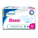 pañal tena basic gde.tipo tela 21 und