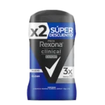 desodorante rexona men clin.expert 46 gr 2 und