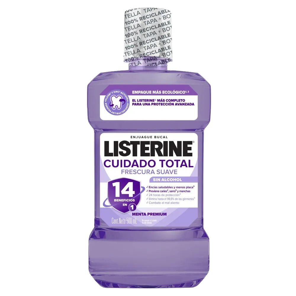 listerine total zero 500 ml - Imagen 1