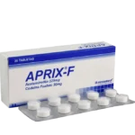 aprix f 325/30 mg 20 tabletas