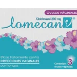 lomecan 200 mg 3 ovulos
