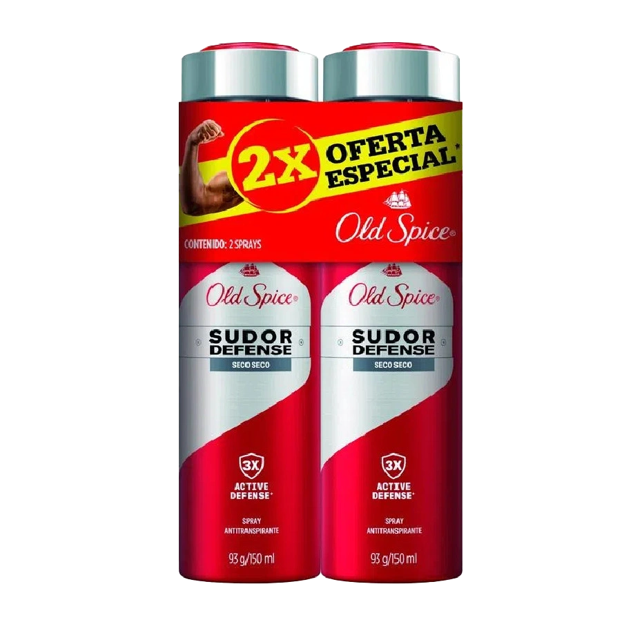 desodorante ant.old spice sud defens 150 ml 2 un - Imagen 1
