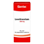 levetiracetam 500 mg 30 tabletas gf (p)