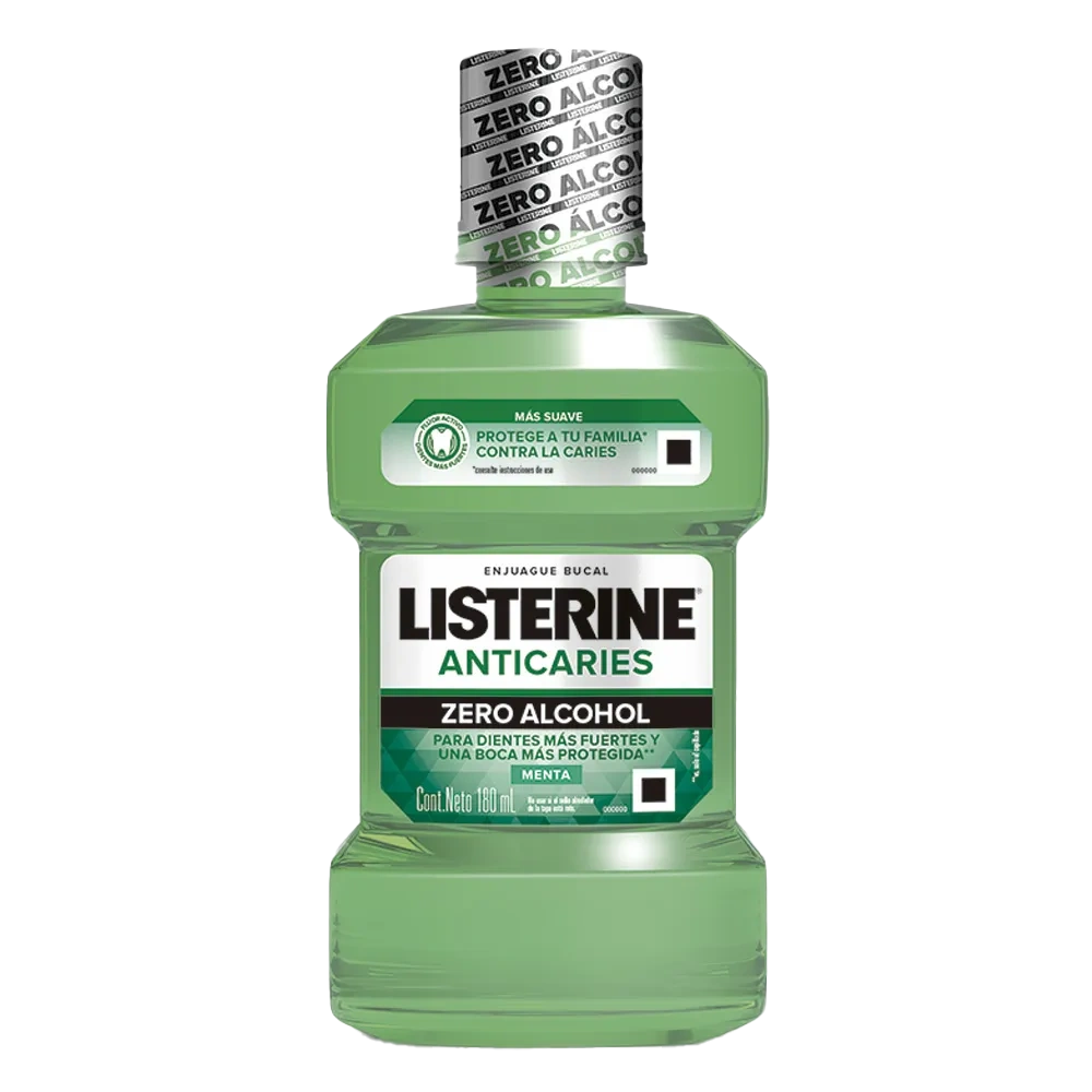 listerine anticaries zero 180 ml - Imagen 1