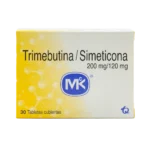 trimebutina simetic 200/120 mg 30 tab mk