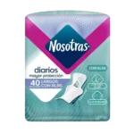 protector nosotras diarios largos 40 und