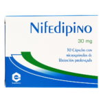 nifedipino 30 mg 30 capsulas ex