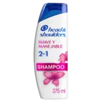 champu h&s 2en1 suave manej 375 ml