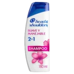 champu h&s 2en1 suave manej.180 ml