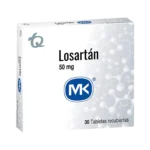 losartan 50 mg 30 tabletas mk