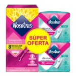 tampon nosotras.apli.reg.8un+2pro.lar.s.
