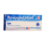 rosuvastatina 40 mg 28 tabletas ag