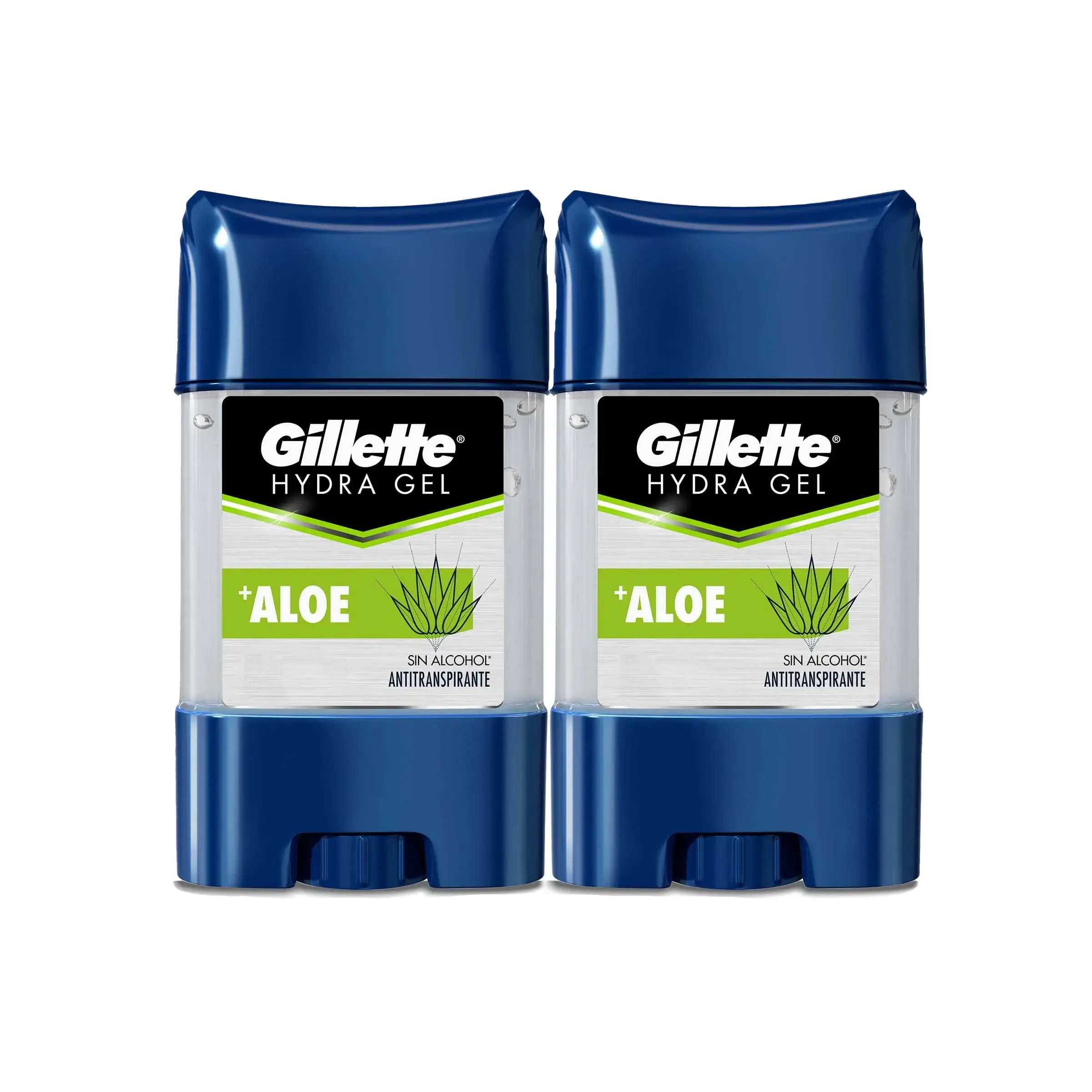 desodorante gill hydra gel aloe vera 82 gr 2 und - Imagen 1