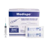 jeringa 5 ml 3p ag 21gx1.1/2 medispo 100