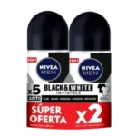 desodorante nivea rol inv black white 50ml h 2 und ofe