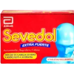 sevedol extra fuerte 8 tabletas