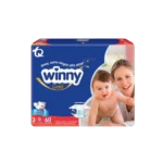 pañal winny ult gold et.3 60 und+toallas ave 10 und