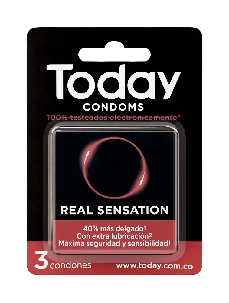 56135_CONDON_TODAY_REAL_SENSATION_3_UND_.webp condon today real sensation 3 und - Imagen 1