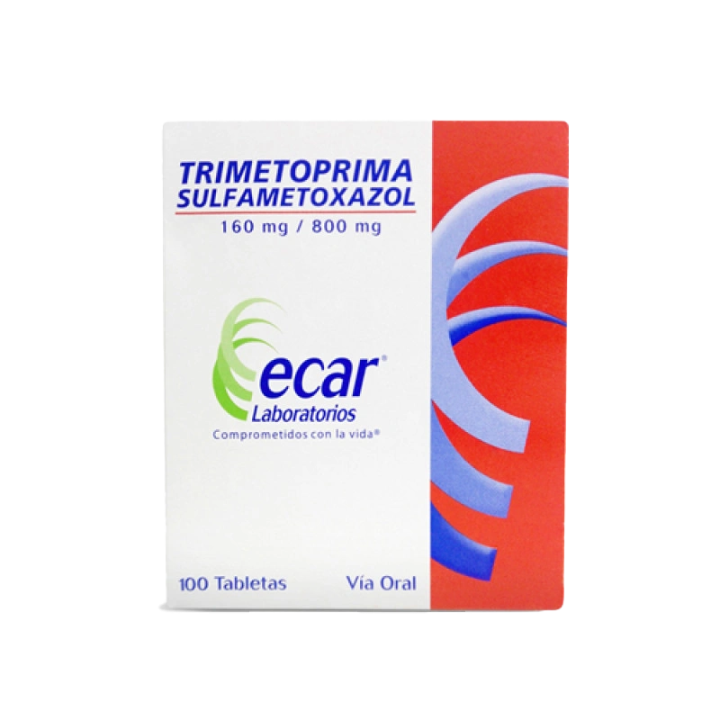 trimetoprim sulfa f 160/800 mg 100 tab ec - Imagen 1