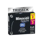minoxidil forte 5% 60 ml tripack pg2 ll3 mk