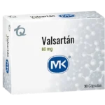 valsartan 80 mg 30 capsulas mk