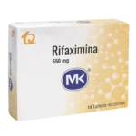 rifaximina 550 mg 14 tabletas mk